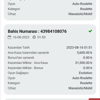Betebet Çekim İptali Ve Hesabıma Başkasının Giriş Yapması