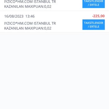 H&M Kredi Kartımdan Para Çekildi!