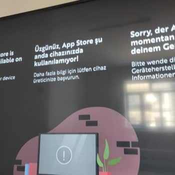 Toshiba TV App Store Market Uygulamasında Sorun Yaşıyorum