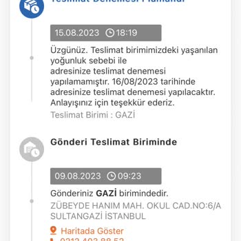 MNG Kargo'nun Teslimatları Yapmaması Mağduriyeti