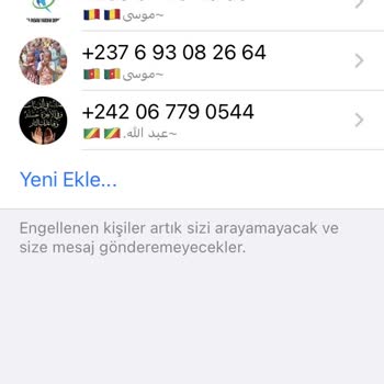WhatsApp Uygulamasında Rahatsız Ediliyorum!