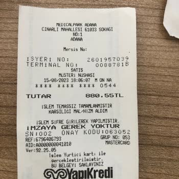 Medical Park Hastanesi Tamamlayıcı Sağlık Sigortamı Olmasına Rağmen Para Ödettiler.!