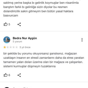 Fulyam Giyim Bedel İadesini İçeren Sözleşmeden Cayma