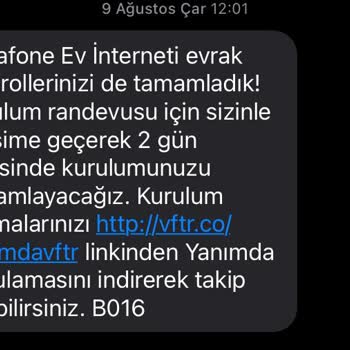 Vodafone Net Aktivasyon Yapmıyor Yardım