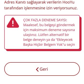 Hovardabet Hesap Onayı Red Ediliyor