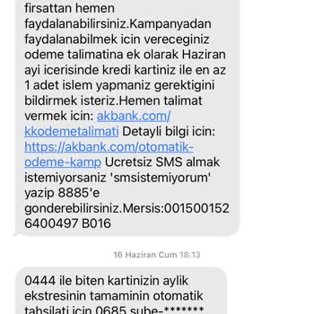 Akbank Kendi Hatasını Müşteriye Yansıtıyor