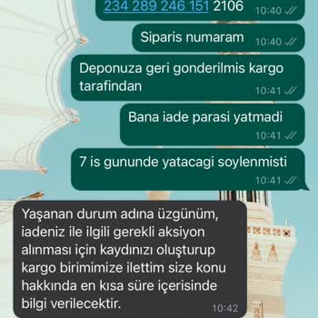Madame Coco Geri İade Yapmıyor