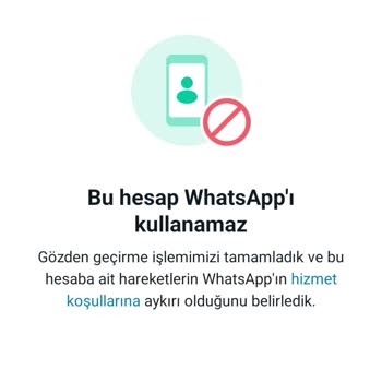 WhatsApp In Kullanıma Kapanması