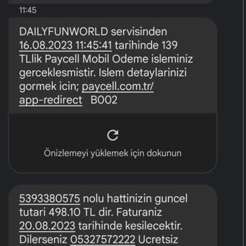 Vizyon Elektronik Para Allinmobi Ve Dailyfunworld Haksız Ödeme