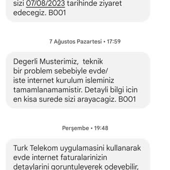 Türk Telekom İnternet Başvurusunu İptal Etti