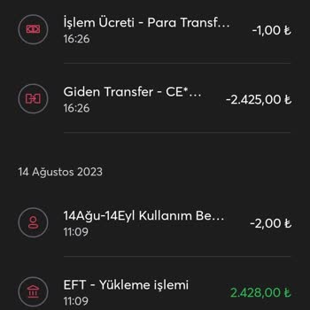 İninal Hesabıma Para Gönderdim Ama Gelmedi