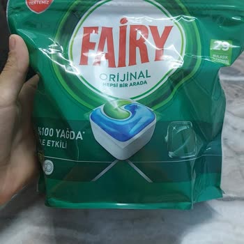 Fairy Bulaşık Tableti Erimiyor