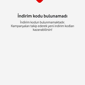 Vodafone Mevsimlik Paket 100₺ Kupon Tanımlanıyor.