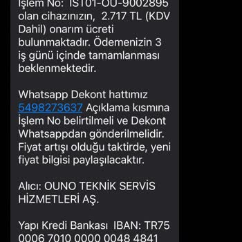 Hepsiburada Garanti Kapsamındaki Üründen Ücret Talep Etti