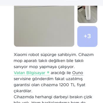 Hepsiburada Garanti Kapsamındaki Üründen Ücret Talep Etti