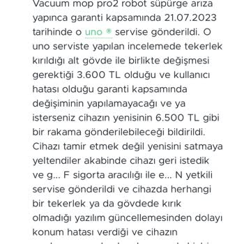 Hepsiburada Garanti Kapsamındaki Üründen Ücret Talep Etti