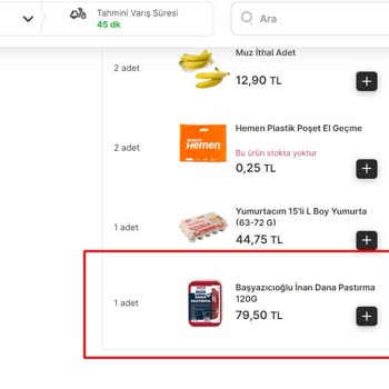 Başyazıcı İnan Dana Pastırma Bozuk Çıktı