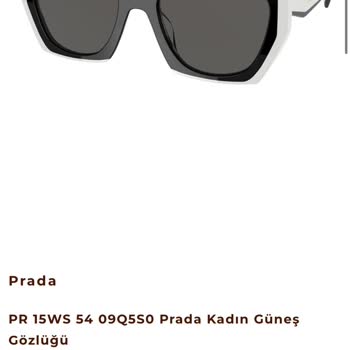 Prada Opmar Optik Siparişimi İptal Edip Yüksek Fiyatlı Satışa Sundu
