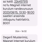 Türk Telekom Magnet Kurulumu Yapılmıyor
