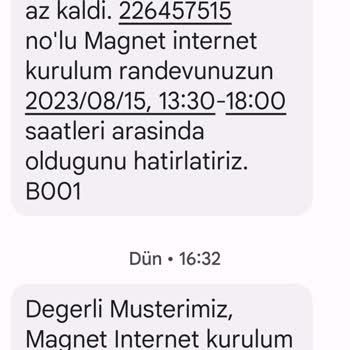 Türk Telekom Magnet Kurulumu Yapılmıyor