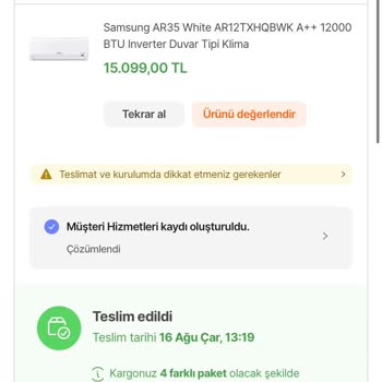 Hepsiburada Ve Horoz Lojistik Pişmanlıktır Adınıza Yakışmadı.