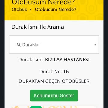 Konya Büyükşehir Belediyesi Sefer Saatine Uyulmuyor