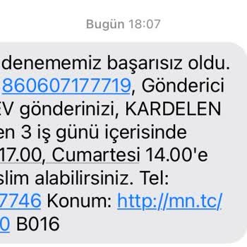 MNG Kargo Teslimat Denememiz Başarısız Oldu