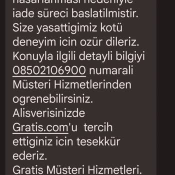Gratis'in Haksız İşlemi