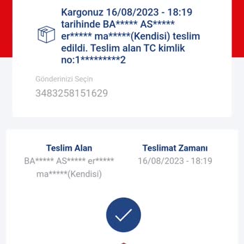 Aras Kargo Yanlış Kişiye Teslim