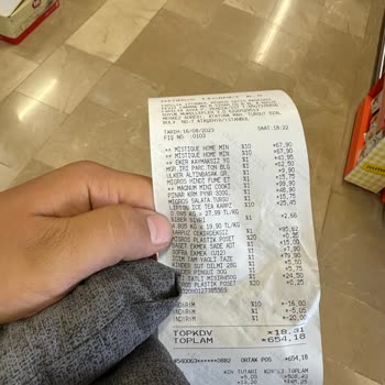 Migros Etiket Ve Kasa Birbirinden Farklı