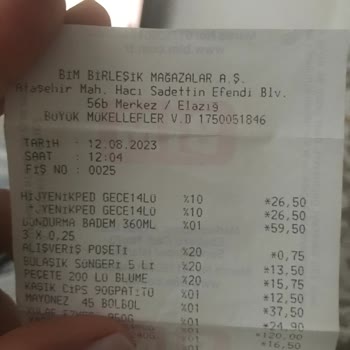 BİM BİM 'de Tarihi Geçmemiş Küflü Yufka