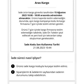 Aras Kargo 2 Gündür Bekletiyor