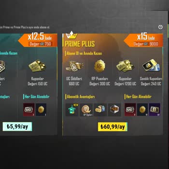 PUBG Mobile Prime Plus Abonelik Parayı Çekti Abonelik Gelmedi