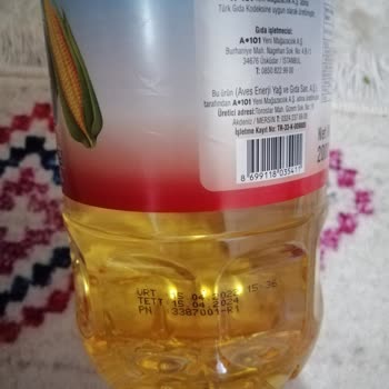 A101 Vera Yağı Renk Farklılığı