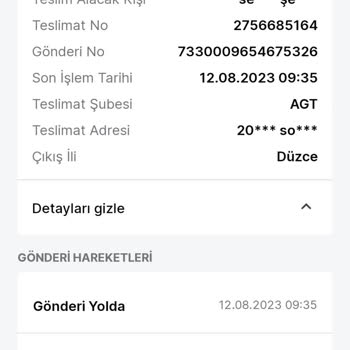 Trendyol Express Kargo Sorunu Teslim Etmiyorlar!