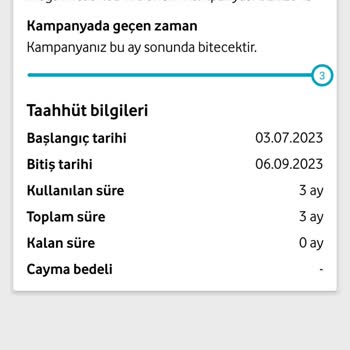 Vodafone'da Yanıltıcı Ve Yanlış Hesaplanan Tarife!