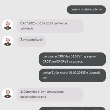 Vodafone'da Yanıltıcı Ve Yanlış Hesaplanan Tarife!