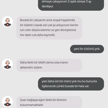 Vodafone'da Yanıltıcı Ve Yanlış Hesaplanan Tarife!