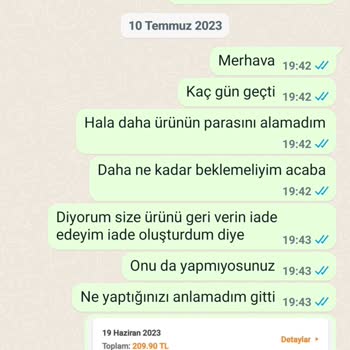 Uğur Kırtasiye İzinsiz Geri Gönderim