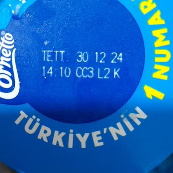 Acı Çıkan Ürün Algida Kaymaklı Dondurma