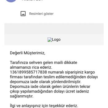 A101.com Gönderdiği Ürünün Takibini Yapmıyor, Destek Vermiyor