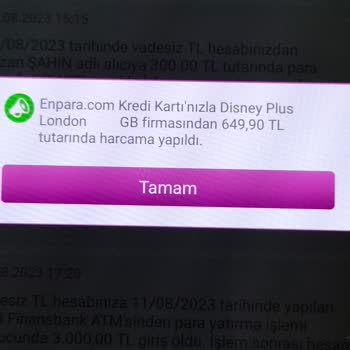 Disney Plus London Onayım Olmadan Hesaptan Para Alıyor