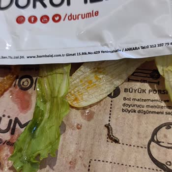 Dürümle Az Kalsın Kurtlu Dürüm Yiyecektik