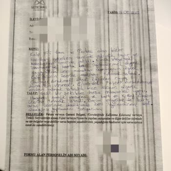 MetroMall AVM Engelli Bireylere Yasaklı X-Ray Cihazı Tutmak