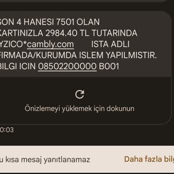 Cambly'de Aboneliğin 1 Ayı İçin Ücretsiz Denmesi Fakat Öyle Olmaması