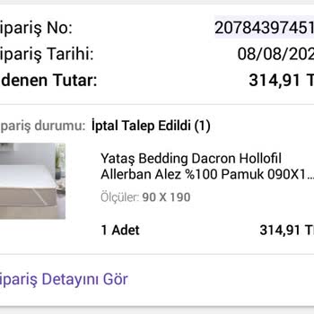 N11 İptali Onaylamıyor
