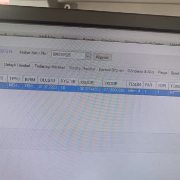 Aras Kargo 6,500 TL Lik Kargo Kayıp