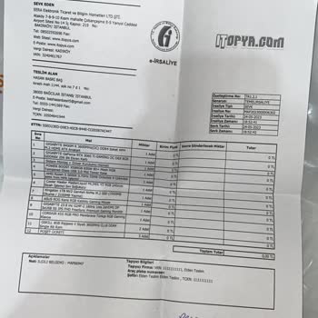 İtopya Bilgisayar Garantiye Giden Üründen Para İstediler