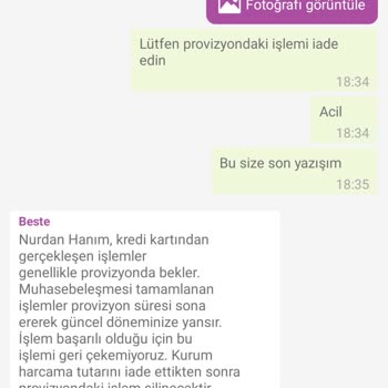 Getir Uygulamasının Paramı Ödememesi