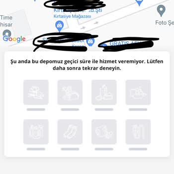 Getir Ne Yazık Ki Getirmiyor!